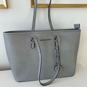 MICHAEL KORS Grey Tote Bag